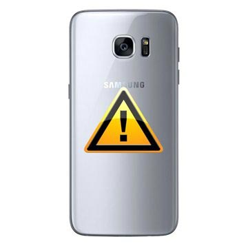 Samsung Galaxy S7 Battery Cover Repair - Silver