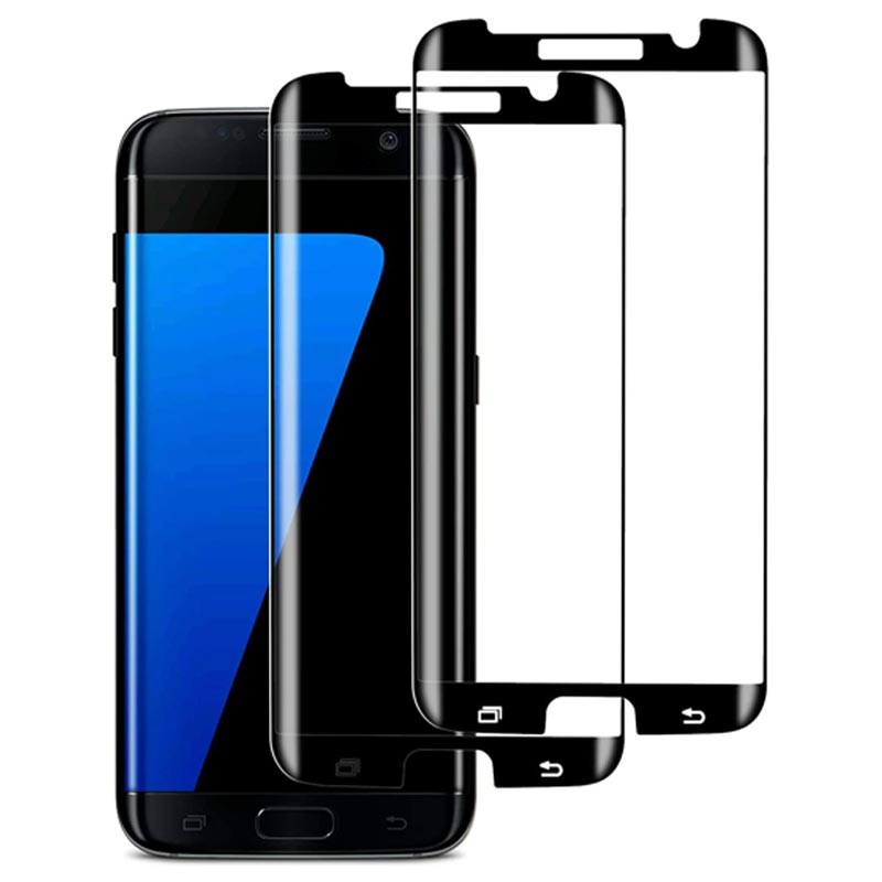 Samsung Galaxy S7 Edge FocusesTech Curved Tempered Glass Protector - Pcs.