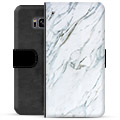 Samsung Galaxy S8 Premium Wallet Case - Marble