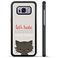 Samsung Galaxy S8+ Protective Cover - Angry Cat