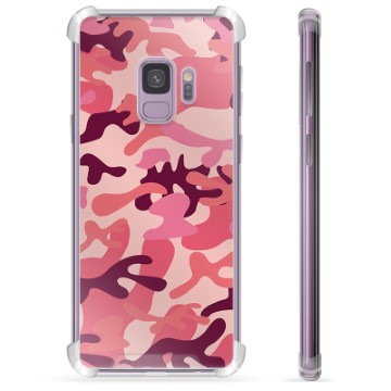 Samsung Galaxy S9 Hybrid Case - Pink Camouflage