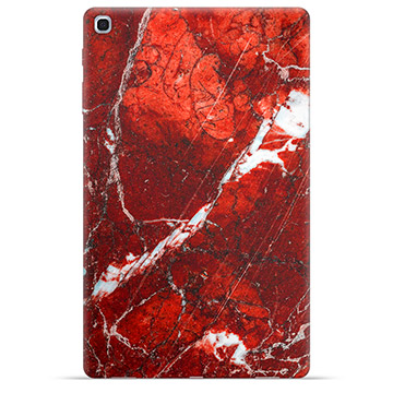 Samsung Galaxy Tab A 10.1 (2019) TPU Case - Red Marble