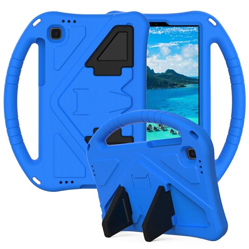 Samsung Galaxy Tab A7 Lite Kids Carrying Shockproof Case Blue