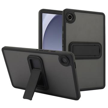 Samsung Galaxy Tab A9 Shockproof Hybrid Case with Kickstand - Black