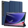 Samsung Galaxy Tab S10 Ultra Dux Ducis Domo Tri-Fold Smart Folio Case - Blue