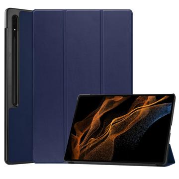 Samsung Galaxy Tab S10 Ultra Tri-Fold Series Smart Folio Case - Blue