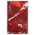 Samsung Galaxy Tab S6 Lite 2020/2022 TPU Case - Red Marble