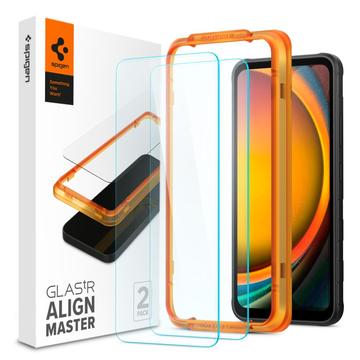 Samsung Galaxy Xcover7 Spigen ALM Glas.tR Screen Protector - 9H - 2 Pcs.