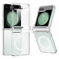 Samsung Galaxy Z Flip6 Hybrid Case - MagSafe Compatible - Transparent