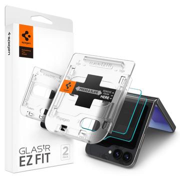 Samsung Galaxy Z Flip6 Spigen Glas.tR Ez Fit Tempered Glass Screen Protector - 9H - 2 Pcs.