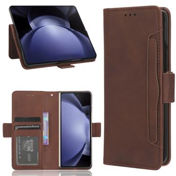 Samsung Galaxy Z Fold6 Cardholder Series Wallet Case - Brown