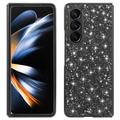 Samsung Galaxy Z Fold6 Glitter Series Hybrid Case - Black