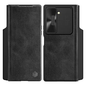 Samsung Galaxy Z Fold6 Nillkin Qin Pro Flip Case - Black