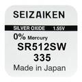 Seizaiken 335 SR512SW Silver Oxide Battery - 1.55V