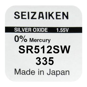 Seizaiken 335 SR512SW Silver Oxide Battery - 1.55V