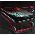 Shine&Protect 360 iPhone 11 Pro Hybrid Case - Red / Clear