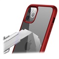 Shine&Protect 360 iPhone 11 Pro Hybrid Case - Red / Clear