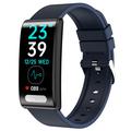 Smart Fitness Tracker w. Blood Sugar Monitoring TK70 - Blue