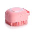 Soft Dog/Cat Bath Brush with Shampoo Dispenser