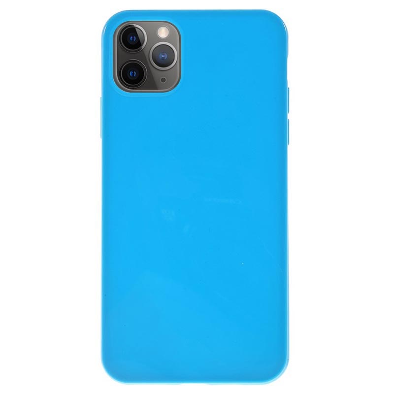 Iphone 11 Pro Solid Color Tpu Case Blue