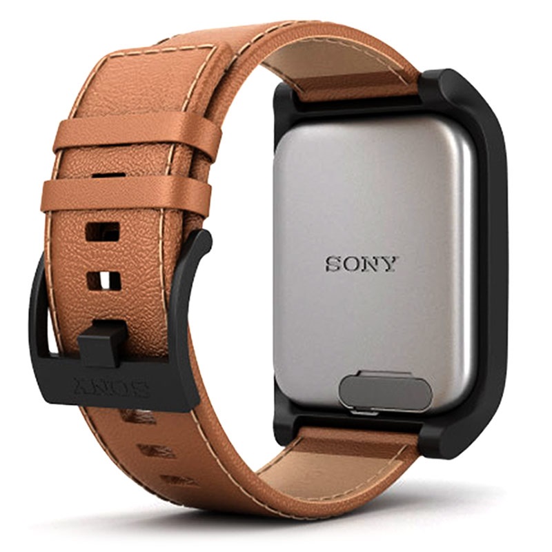 smartwatch strap sony leather