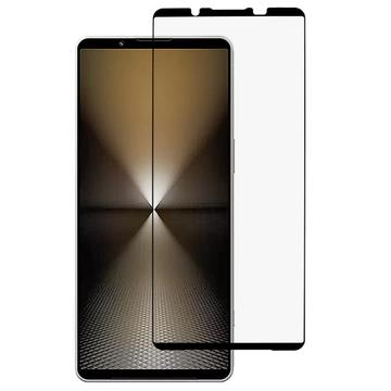 Sony Xperia 1 VI Full Cover Tempered Glass Screen Protector - 9H - Black Edge