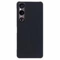 Sony Xperia 1 VI Rubberized Plastic Case - Black