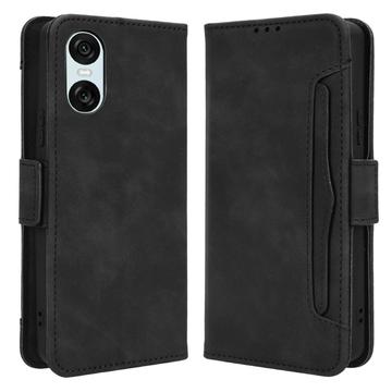 Sony Xperia 10 VI Cardholder Series Wallet Case - Black