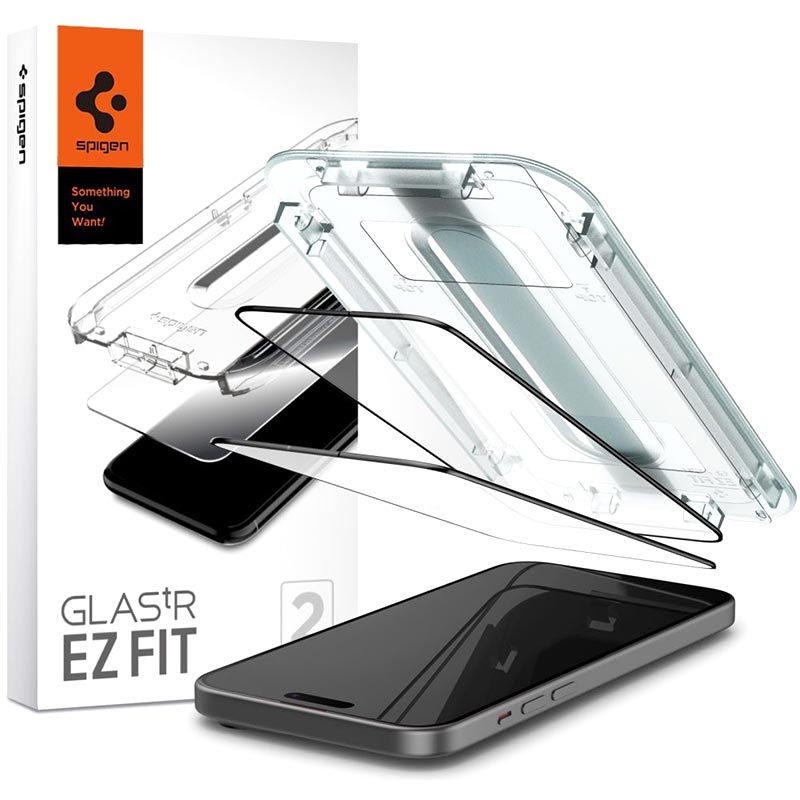 Optik Armor MagSafe Black Spigen iPhone 15 Pro Max