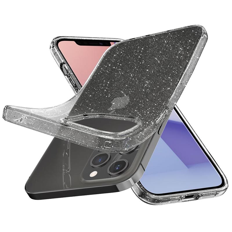 Spigen Liquid Crystal Glitter Iphone 12 Pro Max Case Transparent