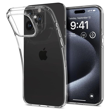 iPhone 15 Pro Max Spigen Liquid Crystal TPU Case - Clear