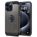 iPhone 15 Pro Spigen Tough Armor Mag Case - Gunmetal