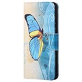 Style Series Nokia 5.4 Wallet Case - Blue Butterfly