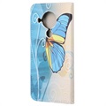 Style Series Nokia 5.4 Wallet Case - Blue Butterfly