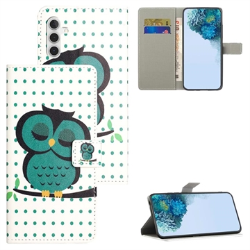 Samsung Galaxy A34 5G Style Series Wallet Case - Owl