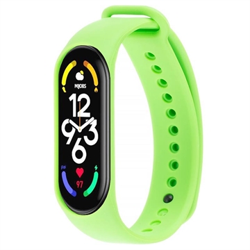 Tactical 823 Xiaomi Mi Smart Band 7 Soft Silicone Strap - Green