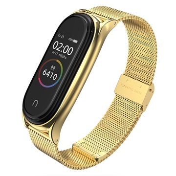 Tech-Protect Xiaomi Mi Smart Band 7 Milanese Strap - Gold