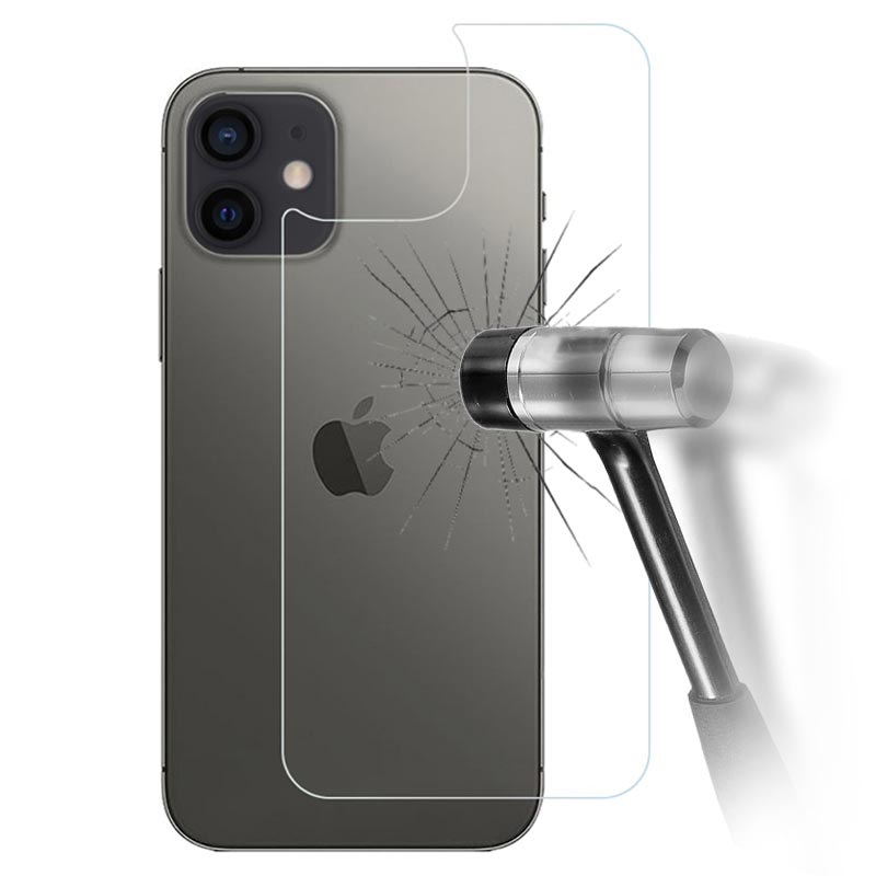 Verre Trempé Arrière iPhone 12 / 12 Pro Protection Dos Ultra-résistant