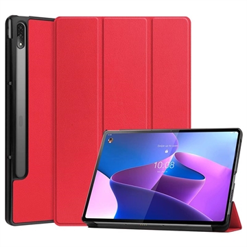 Lenovo Tab P12 Pro Tri-Fold Series Smart Folio Case - Red