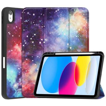 Tri-Fold Series iPad (2022) Smart Folio Case - Galaxy