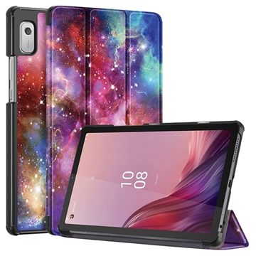 Tri-Fold Series Lenovo Tab M9 Smart Folio Case - Galaxy