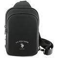 U.S. Polo Assn. Petit Pique Crossbody Arch Phone Bag - Black