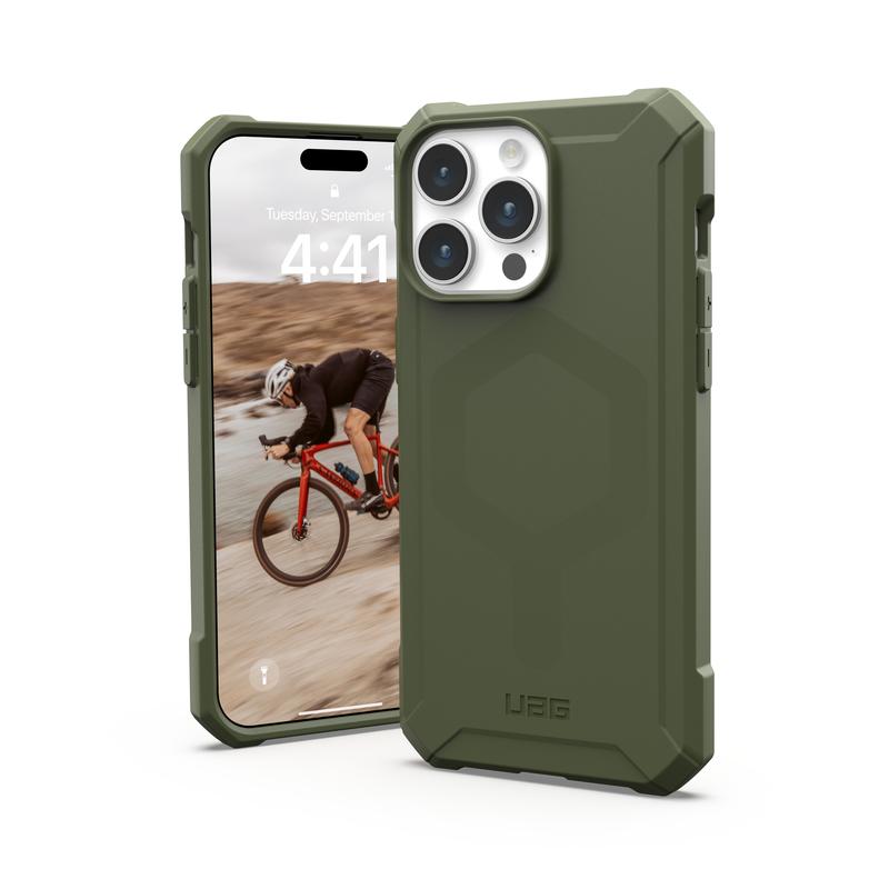 Urban Armor Gear Uag - Essential Armor Magsafe Case For Apple Iphone 15 Pro  Max - Olive Drab 114296117272