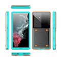 Universal IP68 Waterproof Case / Underwater Cover - 6.9" - Cyan