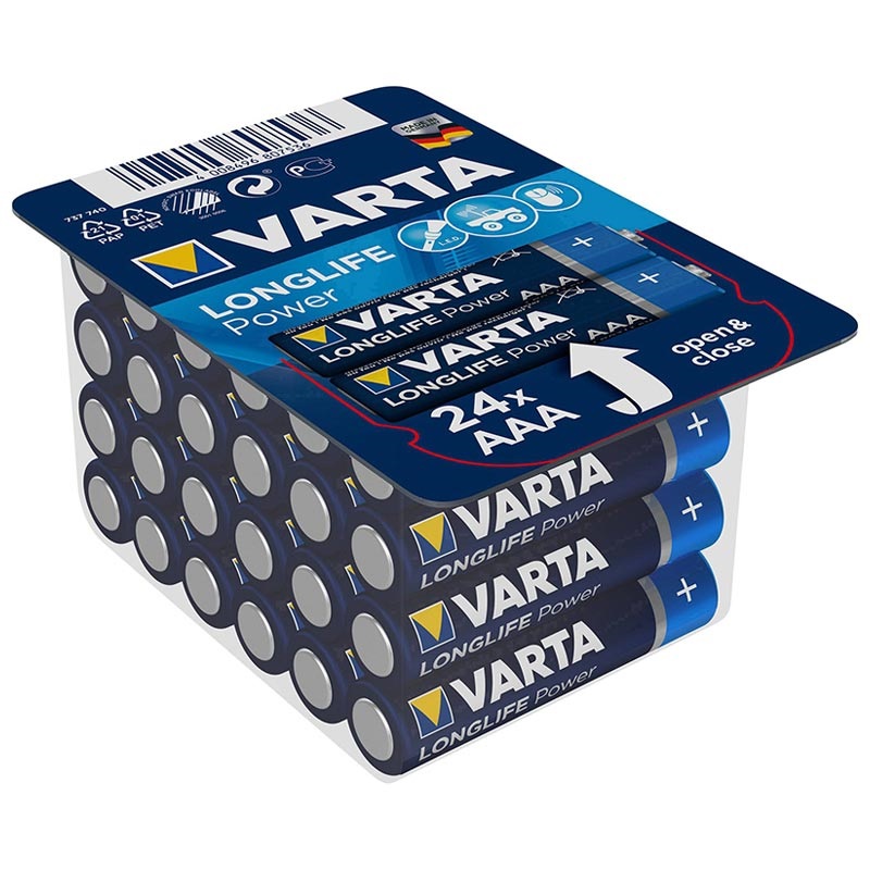 Varta Longlife Power Aaa Alkaline Battery X