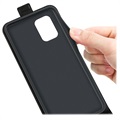 Samsung Galaxy A23 5G Vertical Flip Case with Card Slot - Black