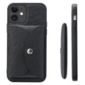 Vili T iPhone 12/12 Pro Case with Magnetic Wallet - Black