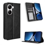 Xiaomi Redmi Turbo 4/Poco X7 Pro Wallet Case Magnetic Closure - Black