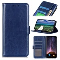 iPhone 13 Pro Max Wallet Case with Stand Feature - Blue