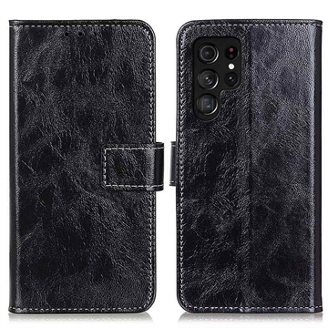 Samsung Galaxy S25 Ultra Wallet Case with Magnetic Closure